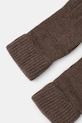 Вовняні рукавички United Colors of Benetton 1202U0725 коричневий AW25
