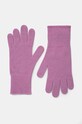 Vlněné rukavice United Colors of Benetton vlna růžová 1202DG00E