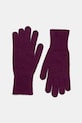 United Colors of Benetton mănuși de lână lana violet 1202DG00E