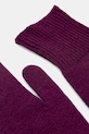 United Colors of Benetton mănuși de lână 1202DG00E violet NC25