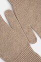 United Colors of Benetton manusi de lana 1202DG00E bej AW24
