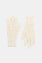 United Colors of Benetton rękawiczki z dodatkiem wełny Planet friendly beżowy 1244DG00F