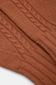 United Colors of Benetton rękawiczki z dodatkiem wełny 1244DG00F brązowy AW25
