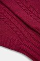 Rukavice s přídavkem vlny United Colors of Benetton 1244DG00F burgundské AW25