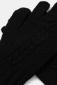 Перчатки с добавлением шерсти United Colors of Benetton 1244DG00F чёрный AW25