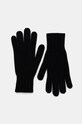 Rukavice s přídavkem vlny United Colors of Benetton vlna černá 1244DG00F