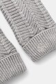 Рукавички United Colors of Benetton 61LSDG00A сірий AW24