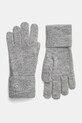 Перчатки с примесью шерсти Superdry аппликация серый Y9310077A.2XF