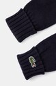 Vunene rukavice Lacoste RV0452 mornarsko plava AW24