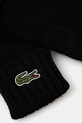Vlněné rukavice Lacoste RV0452 černá AW25