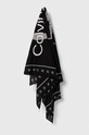 Calvin Klein Jeans eșarfă de bumbac bumbac negru K60K612325