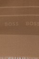 Hedvábný šátek BOSS Laik 50521800 béžová AW25