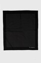 Lauren Ralph Lauren apaszka jedwabna 454953615 czarny AW24