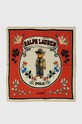 Polo Ralph Lauren apaszka wełniana 455954342 czerwony AW24