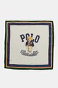 Polo Ralph Lauren eșarfă din lână 455954345 alb AW24