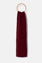 Pinko esarfa de lana tricotaj burgundia 104490.A1CH