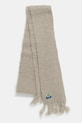 American Vintage esarfa de lana BYM20AH24 gri AW24