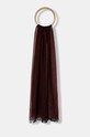 Кашемировый шарф Lanvin шерсть бордо 6L5018.U7746