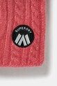 Superdry szalik z domieszką wełny W9310079A.L6W różowy AW24