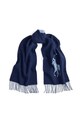 Vlněná šála Polo Ralph Lauren 455954331 námořnická modř AW25