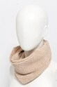 Guess komin z domieszką wełny dzianina beżowy AW5237.WOL03