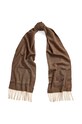 Шал с вълна Lauren Ralph Lauren трикотаж бежов 454960052