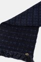 Шарф с примесью шерсти Twinset 242TO507B тёмно-синий AW24