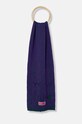 MM6 Maison Margiela esarfa de lana tricotaj violet S62TE0051.M13076