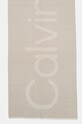 Шарф с примесью шерсти Calvin Klein K60K612611 серый AW24