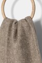 Шарф с примесью шерсти Calvin Klein K60K612613 бежевый AW24