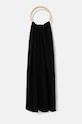 Calvin Klein esarfa din amestec de lana tricotaj negru K60K612896