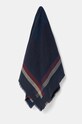 Tommy Hilfiger eșarfă de bumbac bumbac bleumarin AW0AW16638