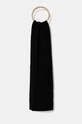 Tommy Hilfiger esarfa din amestec de lana tricotaj negru AW0AW16641