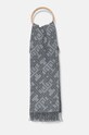Tommy Hilfiger gyapjú sál szövet szürke AW0AW16650