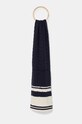 Tommy Hilfiger esarfa de lana tricotaj bleumarin AW0AW16654
