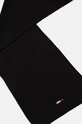 Tommy Jeans esarfa din bumbac AW0AW16779 negru AW24