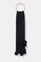 Morgan fular 5POM tricotaj negru 5POM