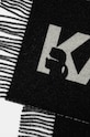 Karl Lagerfeld esarfa de lana 246W3309 negru AW24