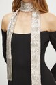 Forte Forte szalik aplikacja srebrny 13292.myscarf