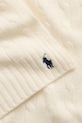 Αξεσουάρ Μάλλινο κασκόλ Polo Ralph Lauren 455956296002 μπεζ