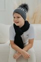 Дитячий шарф Jamiks REINN REINN.Szal.JZH389 чорний