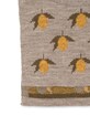 Konges Sløjd gyerek sál gyapjúból BELOU LEMON KNIT NECKWARMER szürke KS101428