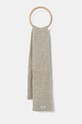 UGG szalik CHUNKY SCARF z domieszką wełny szary 100028