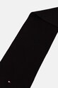 Tommy Hilfiger sciarpa in cotone per bambini AU0AU01566.9BYH nero AW24
