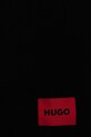Vlněná šála HUGO 50517623 černá AW24