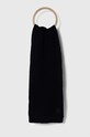 Armani Exchange esarfa din amestec de lana uni bleumarin 954602.4F302