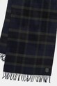 Вовняний шарф The Kooples AMEC29007K темно-синій AW24