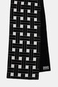 Kratki vuneni šal Kenzo Large Reversible Scarf FE68EU013JEB.02 crna AW24