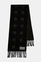 Kratki vuneni šal Kenzo Reversible Scarf FE68EU014JEC.51 zelena AW24
