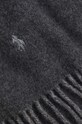Вовняний шарф Polo Ralph Lauren 449959334 сірий AW24